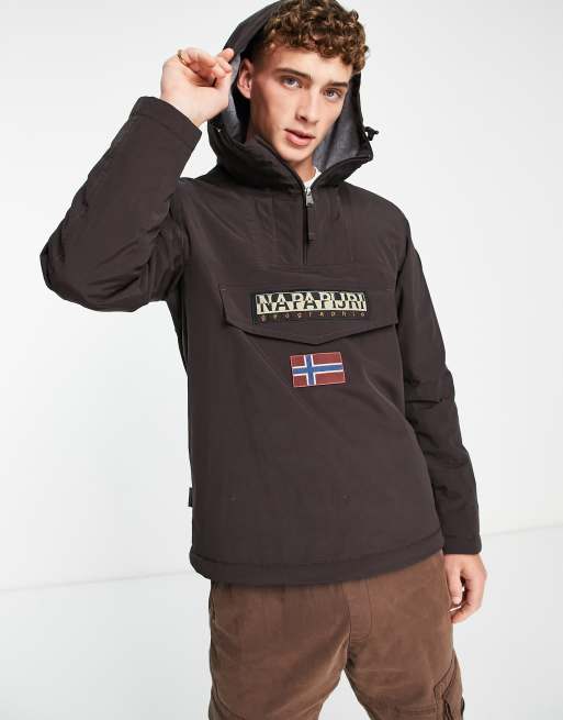 Beschrijving ontgrendelen Assert Napapijri rainforest winter 3 jacket in brown | ASOS