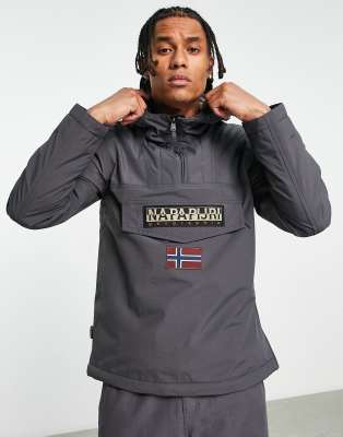 Napapijri rainforest winter 3 jacket in grey - ASOS Price Checker