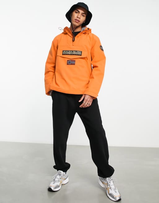 Napapijri rainforest winter 3 jacket in orange ASOS