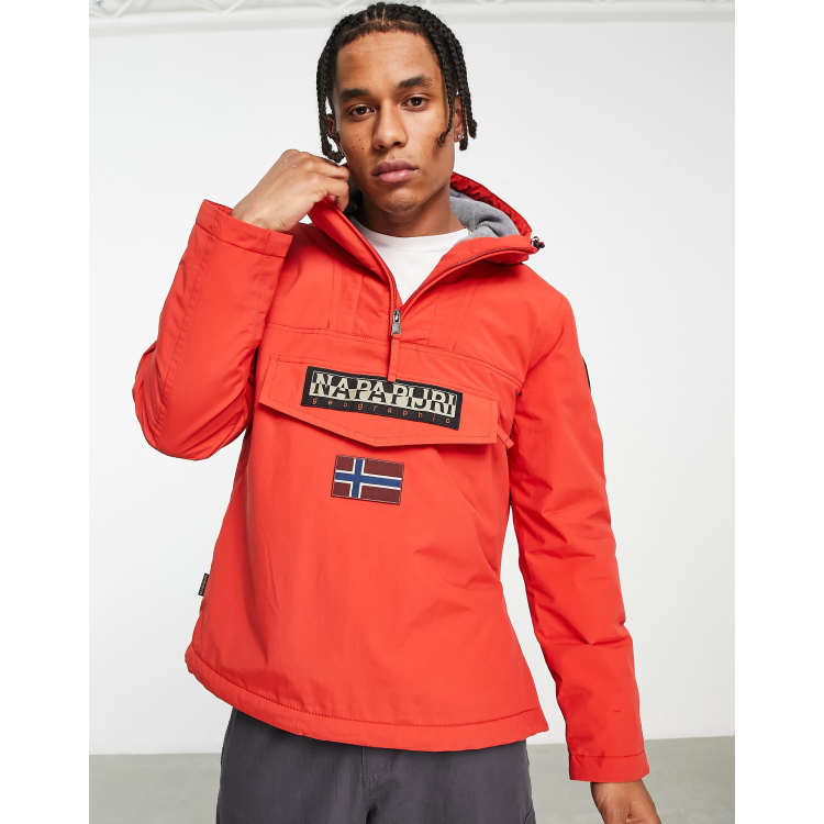 Napapijri hot sale red jacket