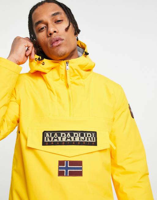 Napapijri rainforest store winter yellow