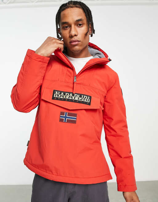 Veste Napapijri Rainforest Rouge Homme