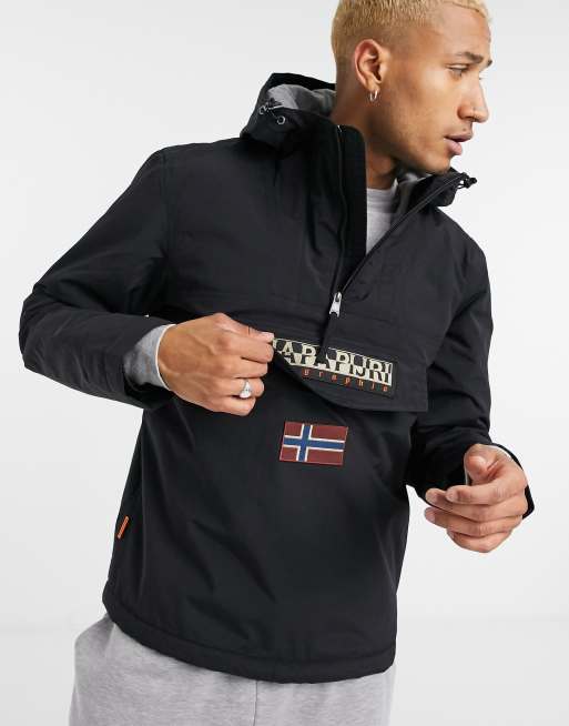 interval Vergelijken Grit Napapijri Rainforest Winter jacket in black | ASOS