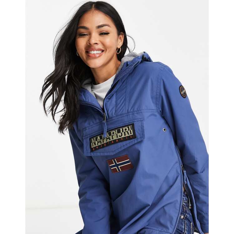 Napapijri Rainforest Winter jacket in blue ASOS