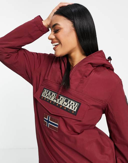 Napapijri clearance burgundy jacket