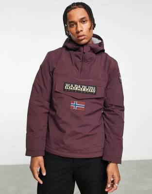 Napapijri hot sale burgundy jacket