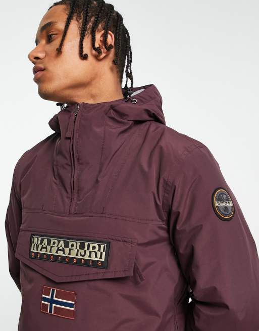 Burgundy hot sale napapijri jacket