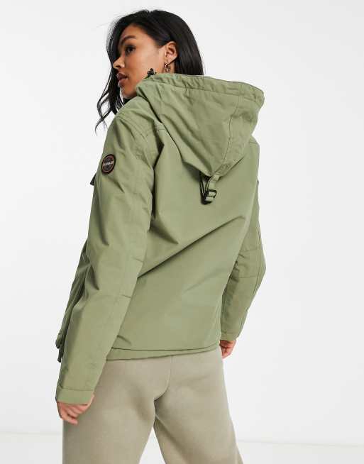 Napapijri Rainforest Winter jacket in green ASOS