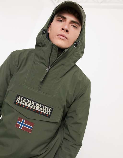 Napapijri rainforest winter jacket green sale