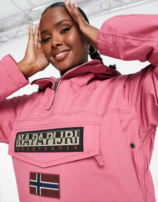 Pink winter outlet jacket