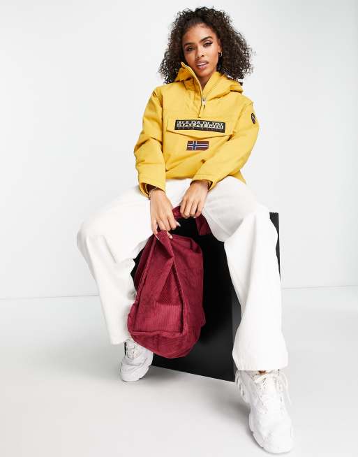 Yellow Women's Napapijri Rainforest Jacket Napapijri