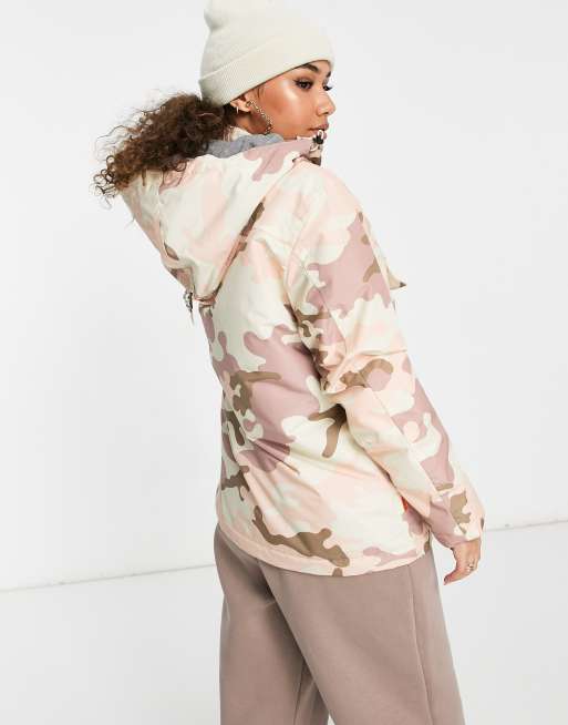 Pink camo winter on sale jacket