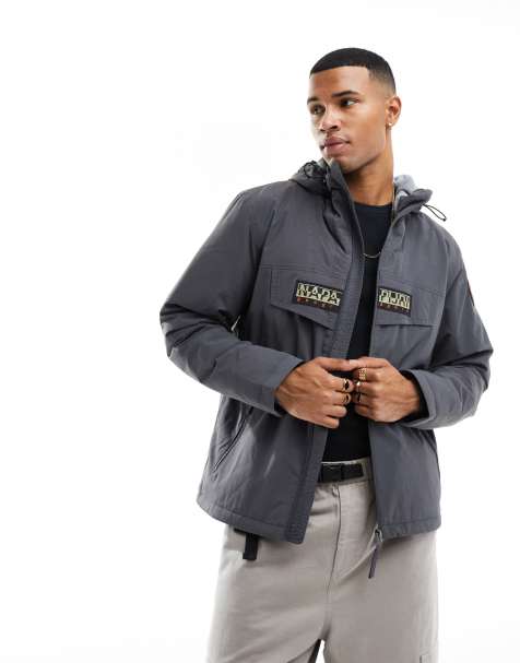 Zip up windbreaker online jacket