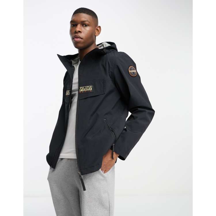 Napapijri Rainforest zip up water repellent jacket in | ASOS