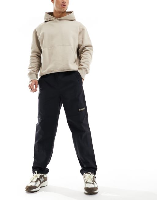 Napapijri Reed tech woven trackies in black
