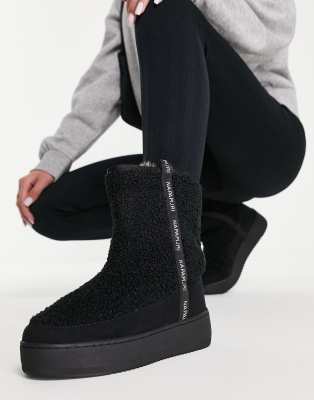 Napapijri - River - Laarzen in zwart | ASOS