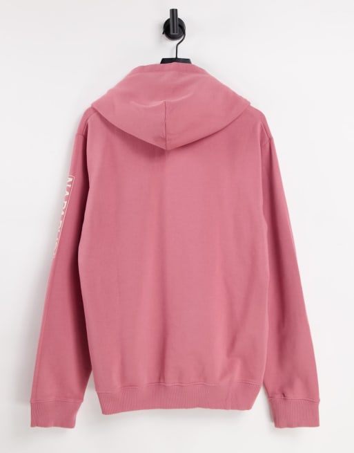 Napapijri Roen hoodie in pink