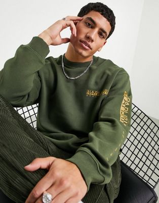 Napapijri Roen sweatshirt in green