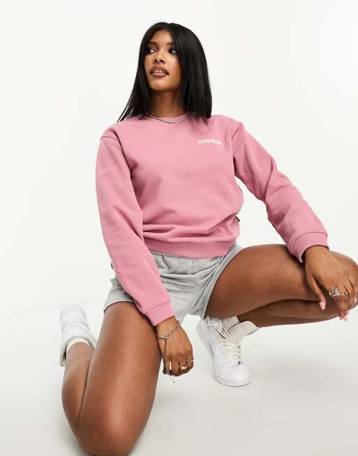 Fuzzy sweatshirt from outlet pink