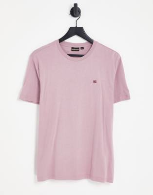Napapijri Salis t-shirt in lilac  - ASOS Price Checker