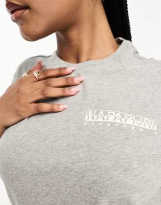 Napapijri Seba Boyfriend Fit Back Print T-shirt
