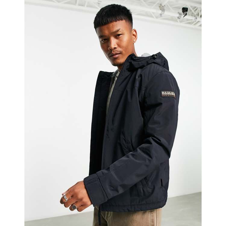 Napapijri shelter winter jacket in black