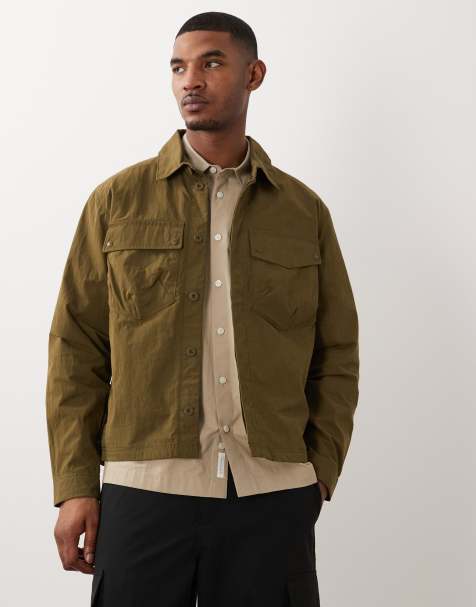 Napapijri shirt in olive green - view 1