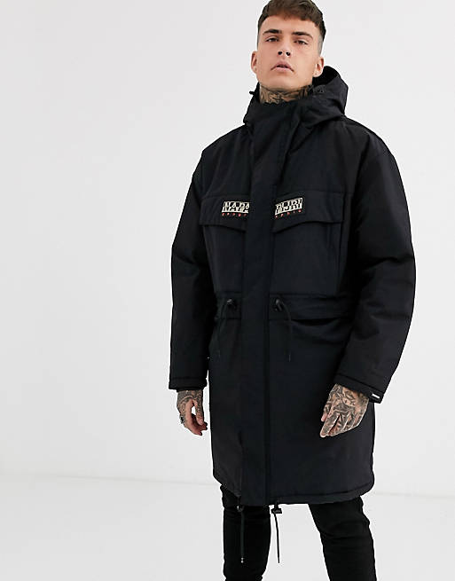 Napapijri Skidoo Creator parka jacket in black