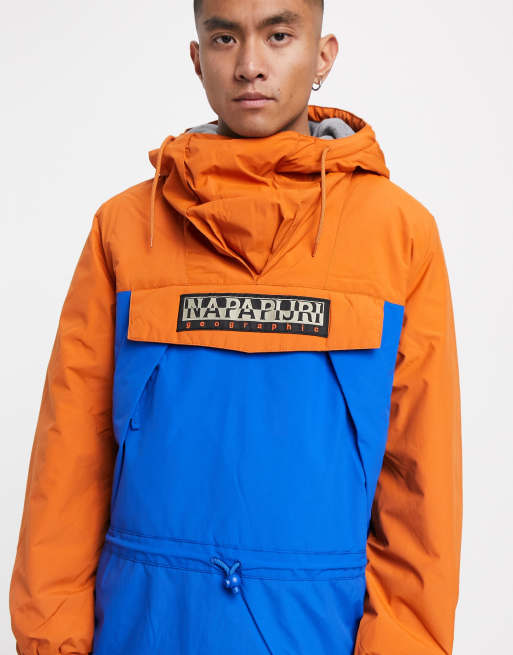 Napapijri SKIDOO TRIBE CB jacket in blue snorkel