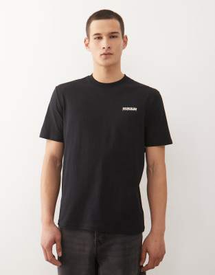 Napapijri Napapijri small logo t-shirt in black