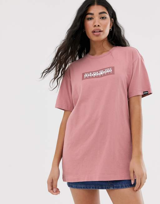 Napapijri - Sox Tribe - T-shirt rosa