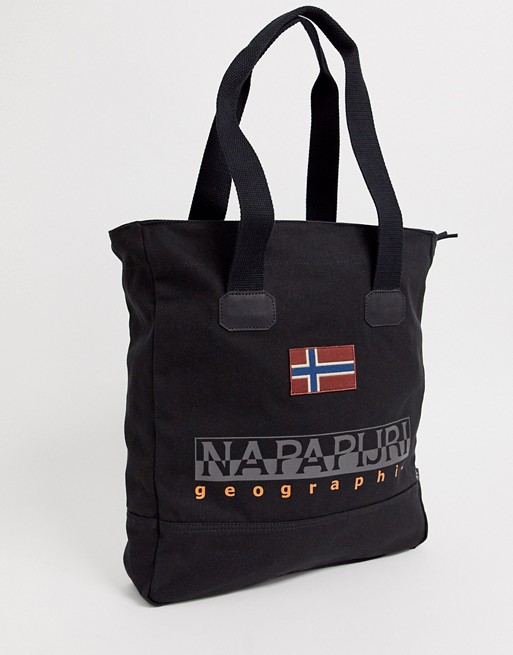 Napapijri Sporta tote bag in black