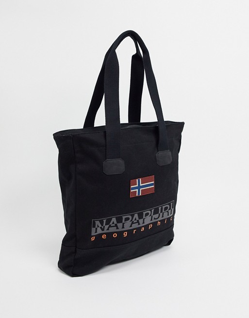 Napapijri Sporta tote bag in black