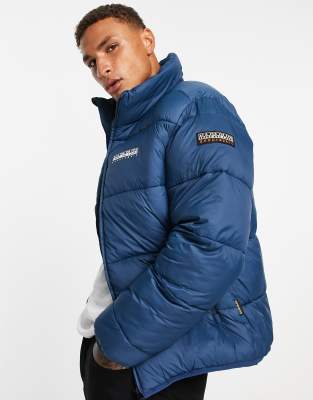 Napapijri Suomi puffer jacket in blue