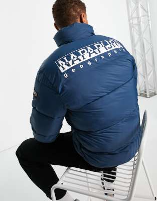 NAPAPIJRI ナパピリ　フード付きジャケット 青 S 身長150くらい NAPAPIJRI ナパピリ フード付きジャケット 青 S 身長150くらい