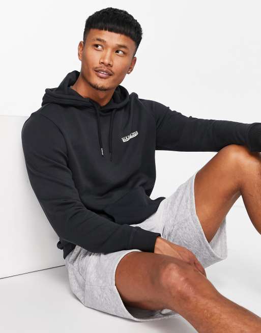 Napapijri Surf hoodie in black ASOS