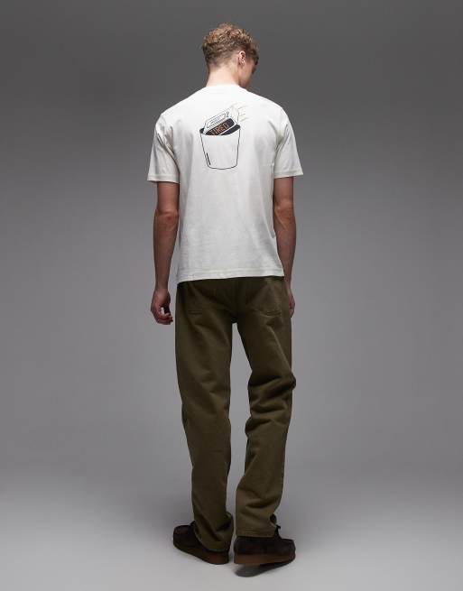 Napapijri – T-Shirt mit Sol-Logo in Weiß, 2 von 5