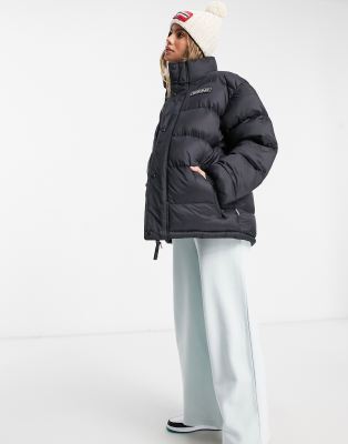 moncler caille logo puffer jacket