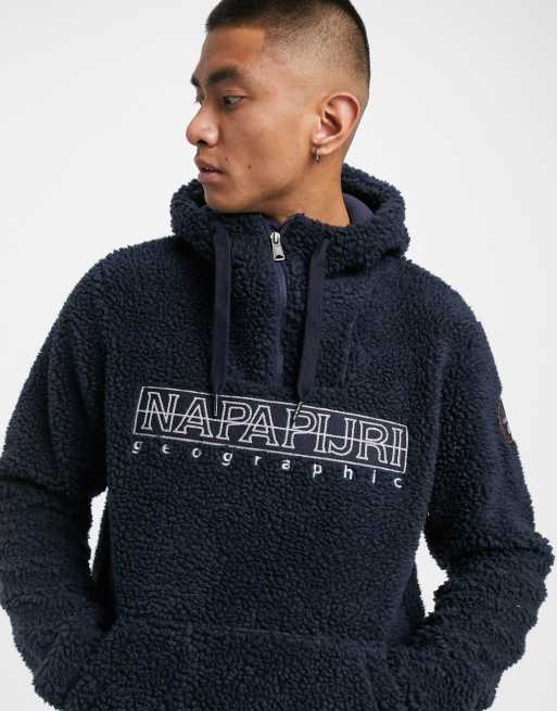 Napapijri sale sherpa hoodie