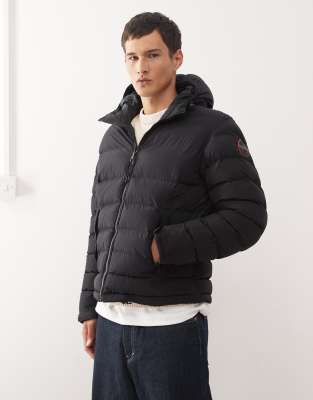 Terez - Steppjacke in Schwarz Schwarz XS