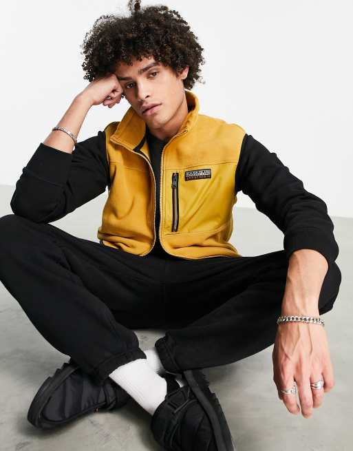 Napapijri - Trentiono - Bodywarmer in mosterdgeel
