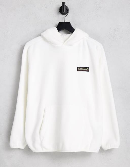 Napapijri Trient hoodie in white | ASOS