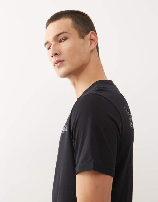 Napapijri – Turrach – Svart t-shirt med tryck baktill, 4 av 5