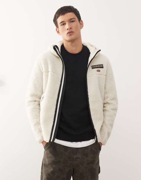 Napapijri - Tynik - Veste polaire à capuche - Beige - view 1