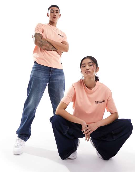 Napapijri Unisex – Lahni – Różowy T-shirt, 2 z 4