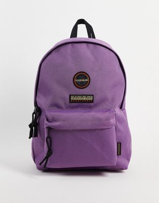 Napapijri Voyage 3 mini backpack in violet