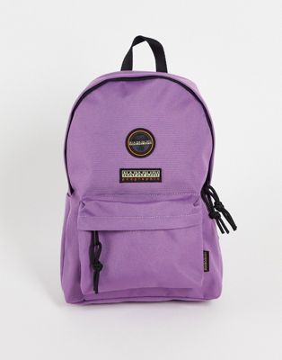 Napapijri Voyage 3 mini backpack in violet