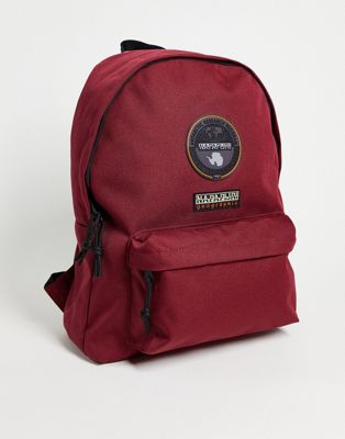 Napapijri Voyage backpack in burgundy