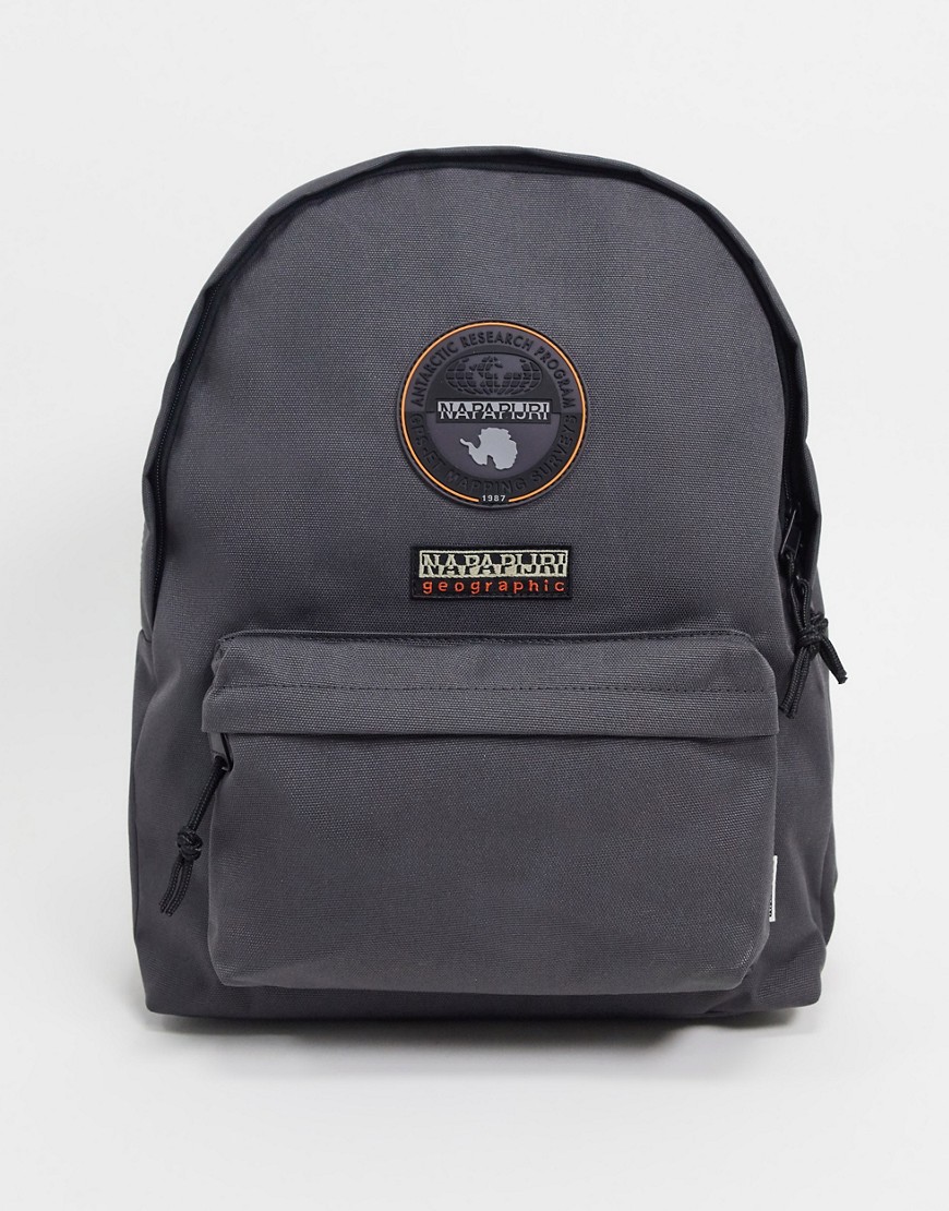 Napapijri Voyage backpack in dark gray-Grey