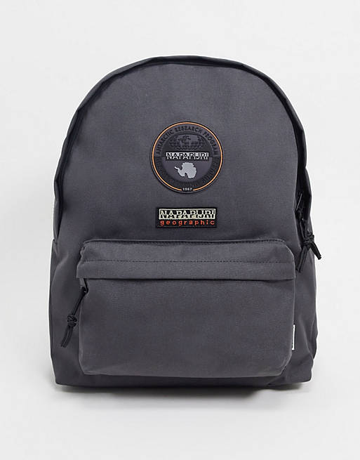  Napapijri Voyage backpack in dark grey 